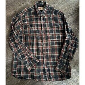 Field N Forest Men's Flannel Long Sleeve Shirt ~Red, Blue, Black - Sz XL